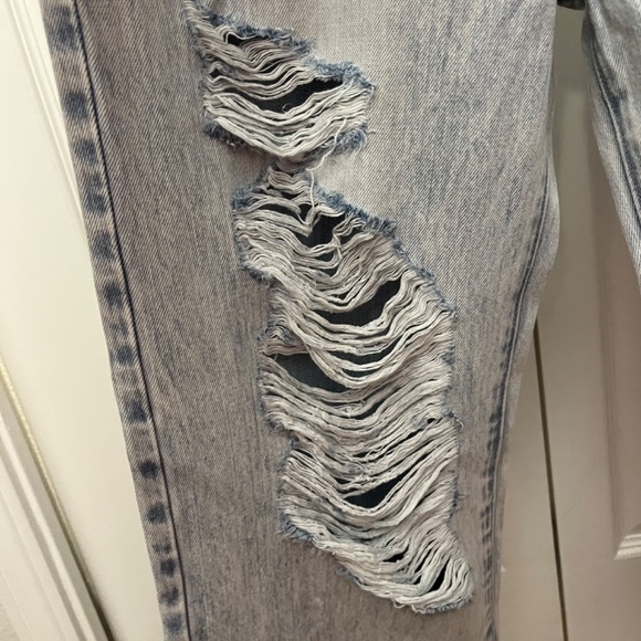 Kan Can Signature High Waisted Wide Leg Jean - Picture 5 of 8